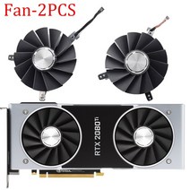 NVIDIA GeForce RTX 2080Ti 그래픽 카드 냉각 팬용 비디오 85mm DAPA0815B2UP001, 03 Fan - 2PCS