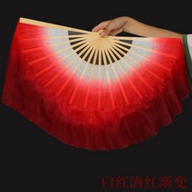 에스셀러 미니 그라데이션 실크 너슬부채 펜베일 공연 워십 학예회 부채, C 부채살31cm 부채 10cm, 5개