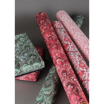 [수입포장지 TASSOTTI] 오리엔탈 / 고급북아트종이 / 따소띠 종이 / 이탈리아수입지 / 고급포장지 / 고급선물포장, 파본느-레드