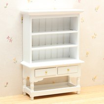 미니어쳐가구/T5360 주방장식장(Hutch)-White
