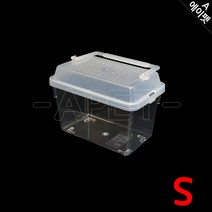 화이트 라운드 곤충사육 채집통(미니)