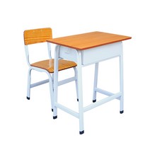 옛날학교책상 교실 학원용 초등 고등학교 학생 과외방, 테이블과 스툴 65cm