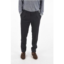 Corneliani CC COLLECTION CHECKED RESET 싱글 PLEAT TROUSERS 815Z10 8167315 003