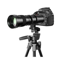 정품 Lightdow 420-800mm f/8.3 수동 줌 초망원 렌즈 + 캐논 Canon EOS Rebel T3 T3i T4i T5 T5i T6 T6i T6s T7 T7i SL1, For Nikon