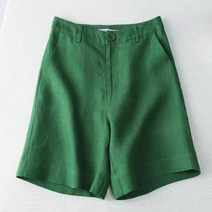 밴딩바지 여성여름반바지 5부슬랙스