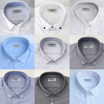 와이셔츠 일반핏 슬림핏 드레스 셔츠 정장 레귤러 가을 긴팔 남방 남자 기본셔츠 스판 빅사이즈 봄 여름 가을 겨울 사계절 선물 슬림 구김 덜한 드레스셔츠 화이트 흰색