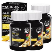 데일리프로 프리미엄 침향환 미네랄 골드 플러스 3개입, 70g, 3개
