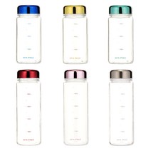 눈금 마이보틀 트라이탄 물병 미니 물통, 500ml, 골드 (500ml)