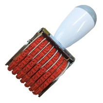 7단 숫자 넘버링(회전수동) 일부인 금액인, 7단 (M314102), 1개