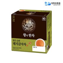 쌍계명차 왕의한차_맑은 순환 돼지감자차 40티백, 1.3g, 20개입