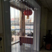 비닐커튼 민자 800x2600mm 외풍 차단 방풍비닐 창고 물류센터 출입구 커텐 방풍비닐커튼 바람막이 비닐커튼 방풍비닐 비닐커텐 현관비닐커튼 비닐방풍 공장용 비닐커튼 뚜꺼운비닐, 투명백색