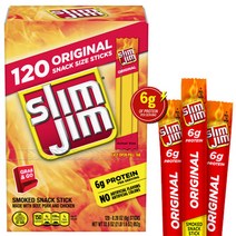 SLIM JIM ORIGINAL 슬림짐 오리지날 육포 스틱 120개 952 g