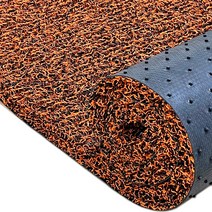 라이프코어 코일매트 길이2m (폭1.3m) 두께20mm 일반형, 오렌지투톤 [일반형], 1개