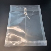 플라스틱 하도메 반투명 단추 봉투 파우치 240mmX320mm A4 세로1P