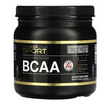 California Gold Nutrition BCAA 분말 AjiPure 분지사슬아미노산 454g(16oz), 1개