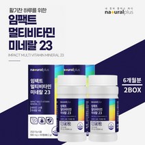 만성 잦은 육체 피로 피곤 매일 지친 몸 케어 회복 기초 영양 부족할때 높은 고농축 종합 멀티 비타민 미네랄 보조제, 2BOX(6개월분)