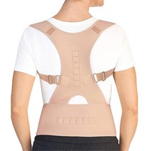 수험생 직장인 아픈등 굽은어깨 교정조끼 고등학생 착용감, 블랙, 1개