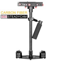 dslr 짐벌 캐논 6dmark2 오막포 s60 60cm 탄소 섬유 안정제 사진 비디오 핸드 헬드 스테디캠 dslr 스테디캠 스테디캠 캠코더 카메라 dslr canon, 탄소 섬유 s60