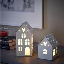 이케아 스트롤라 LED 테이블하우스 배터리식