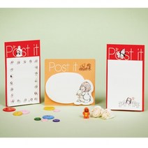 디자인토스트포스트잇-예수님과아이들외/일러스트메모지/포스트잇/교회학교/기독교문구/기독교팬시, 01.포스트잇1-예수님과아이들