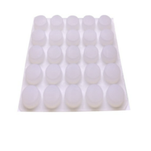 3M 범폰 미끄럼방지 스티커 반투명 A0028 25p, 5개