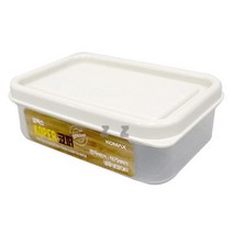 밀폐용기 반찬통 김치통 냉장고 보관용기 직사각 6.4L, 단품