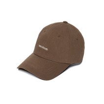 HW-BC048B : Small Logo Ball CapㅣBrown