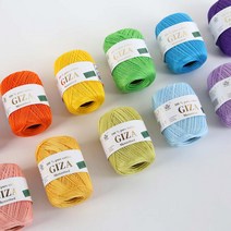 [앵콜스] 기자 코튼 70g 고급 레이스실 도일리 뜨개실, 429 진네이비(##4볼묶음)