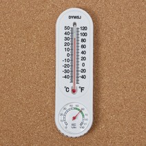 가정용 업소용 온도측정 플라스틱 온도계 습도계 실내기온 알콜유리