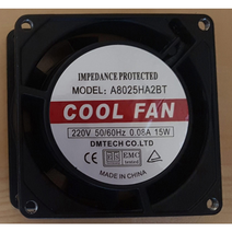 AC FAN MOTOR 팬모터 80mmx80mmx25mm 쿨링팬 냉각팬 AC 220V, A8025 볼베어링