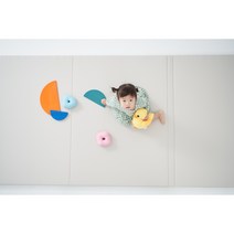크라크라 이지클린 먼지제로 친환경 복도 거실 대형 놀이방 바닥 아기 층간소음 유아접이식매트 폴더매트, 4. 4단 이지클린 매트, 웜그레이