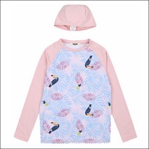 [STAFF KIDS] 5세 이상 PINK 래쉬가드 티셔츠 SISM19A71