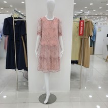 꼼빠니아 레이스 벨티드 원피스 CACU4-WOP320