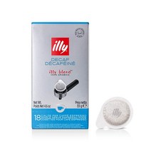 illy E.S.E. Pod Decaf Classico Medium Roast 일리 파드 커피 커피팟 디카페인 미디엄 로스트 18개입, 7g, 에스프레소
