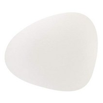 독일 린드디엔에이 테이블매트 White Curve L 37 x 44cm 흰색 식탁매트 독일출고-563972, 단일옵션, 단일옵션