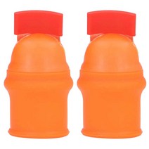 수확기 손가락 칼 2 개 실리카 젤 오렌지 원예 수확 도구 딸기 콩 야채 과일 주방 액세서리, 한개옵션0