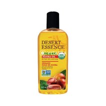 Desert Essence 유기농 호호바 오일 118ml(4fl oz), 118ml