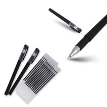 쓰고나면 지워지는볼펜 기화펜 2개+리필20개순삭펜, 단품