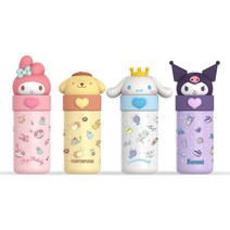 산리오 3D입체텀블러 보온컵 보온병 물병 물통 350ml, 마이멜로디