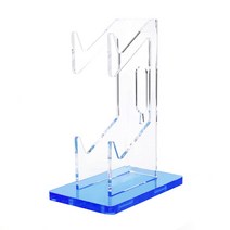 닌텐도 스위치 호환 액세서리 PS5 PS4 듀얼 컨트롤러 스탠드 Xbox One 유니버설 데스크 홀더 게임 (클리어), CHINA, 진한 파란색