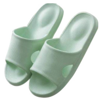 쿠션 슬리퍼 B, 그린, 1개