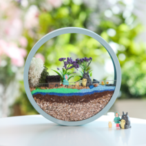 향해사 향기나는 벽걸이형 모스 행잉 테라리움 DIY 키트 미니어쳐, #1여름 낚시 여행, #1여름 낚시 여행