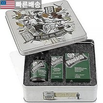 [Proraso 정품] 남성용 수염 케어 키트 | 사이프러스 & 베티버 워시 오일 및 밤 선물 세트 모든 길이 피부 타입을 클렌징 진정 부드럽게 하기 위한 623546, Refresh
