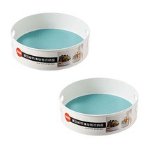 벨로비 360도 회전 다용도 수납 정리함 2P, 블루