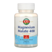 [핫딜][오늘출발][90정] KAL 마그네슘 말레이트 400 mg 영양제 보충제 magnesium malate, ★초특가★ 90 정 x 3개