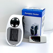 소형전기난로 500W 휴대용 전기 히터 플러그 인 벽 방 난방 난로 미니 가정용 사무실 라디에이터 원격, [01] WHITE, [01] 500W, [01] 미국