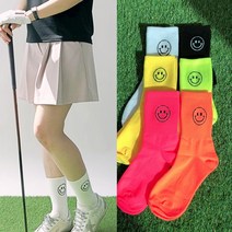 여성골프중목양말 골프발목양말, 그린