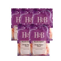 홀랜드앤바랫 크런치 파파야 피스 250g Holland & Barrett Chunky Papaya Pieces, 5팩