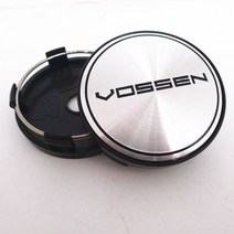 휠캡 4pcs 60mm Vossen 휠 센터 허브 캡 자동차 림 방진 커버 Hubcaps 엠블럼 스타일링 액세서리, 10 J
