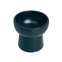 피카부 피카볼 반려동물 도자기 밥그릇, 블랙, 1개
